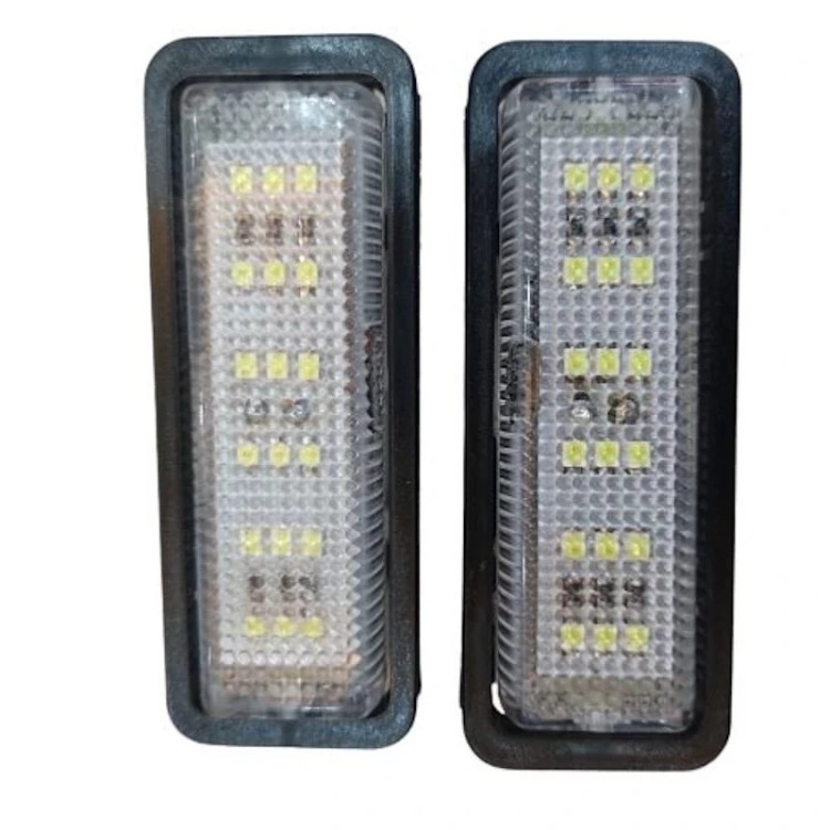 چراغ LED سقف خودرو مدل Skh مناسب پژو 405 بسته 2 عددی