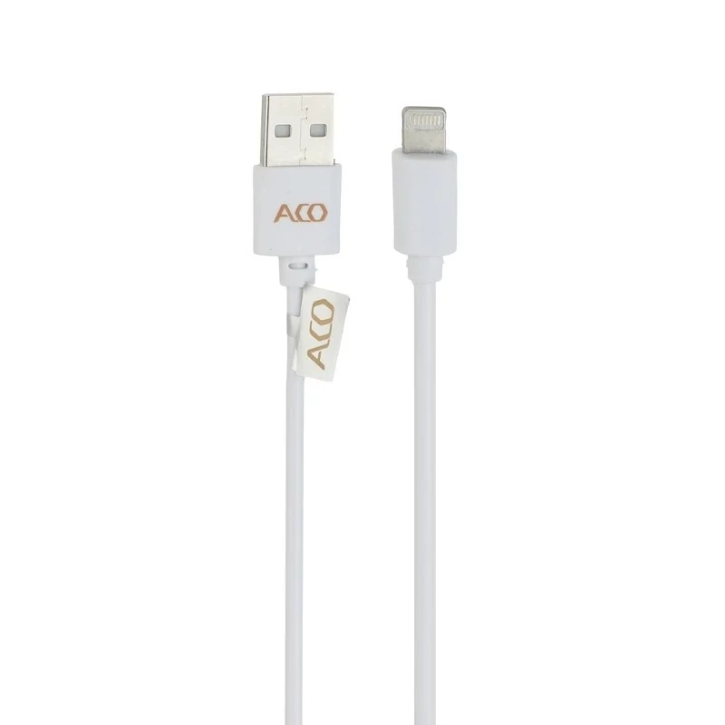 کابل شارژ USB به lightening آکو مدل Ci01 طول 1 متر