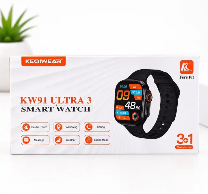 ساعت هوشمند KEQIWEAR مدل KW91 Ultra3