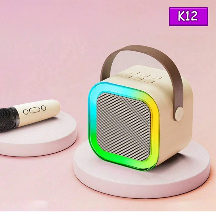 اسپیکر بلوتوثی قابل حمل به همراه میکروفون مدل K12