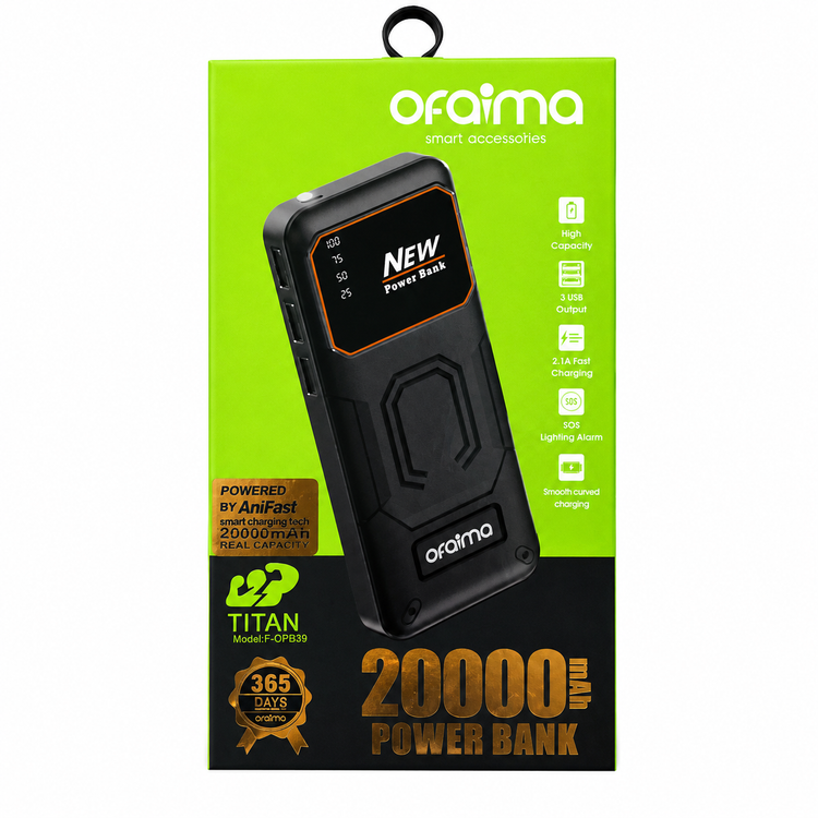 پاوربانک 20000mA Oraimo مدل F-OPB39