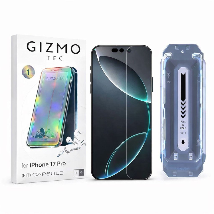 محافظ صفحه نمایش GIZMO به همراه کیت نصب مناسب آیفون 17Pro