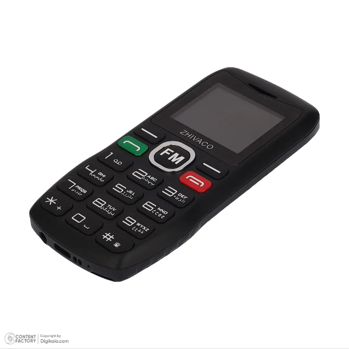 گوشی موبایل ژیواکو مدل F121 دو سیم کارت